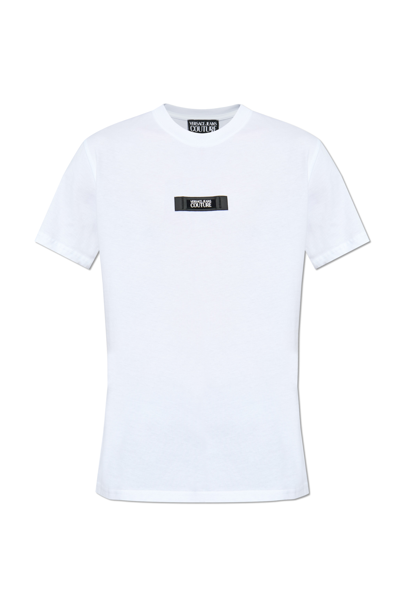 White T-shirt with logo Versace Jeans Couture - Vitkac AS